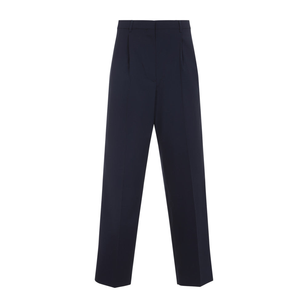 Blue Wool Pants 1