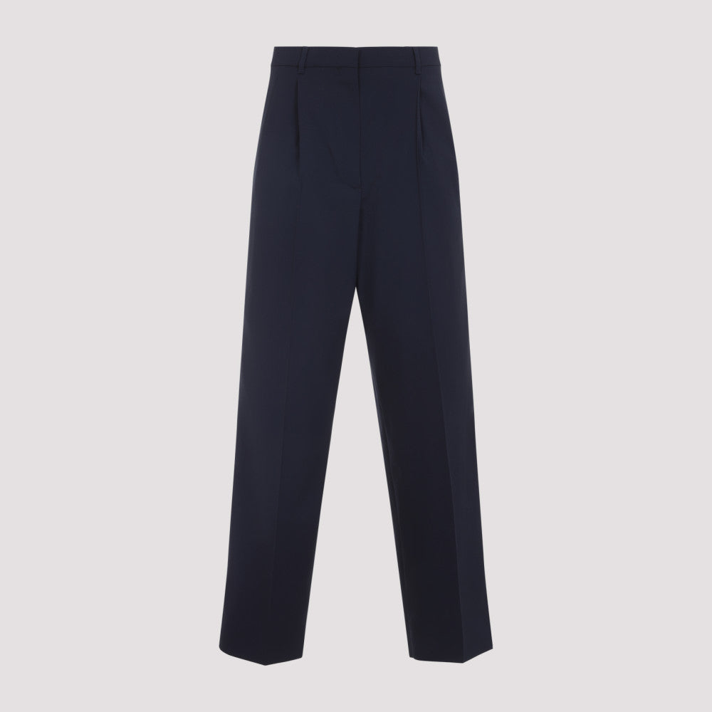 Blue Wool Pants 2