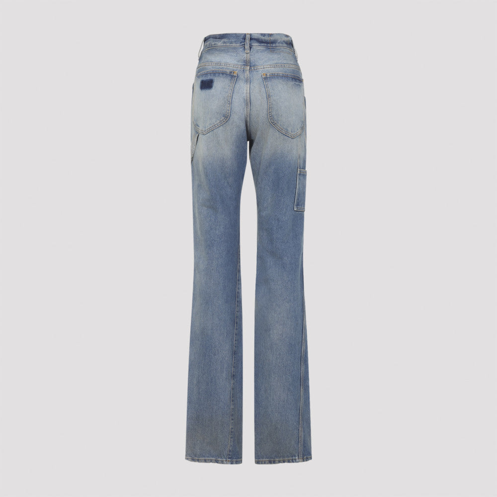 Light Blue Cotton Jeans 4
