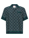 Green Relaxed Geometric Shirt 1