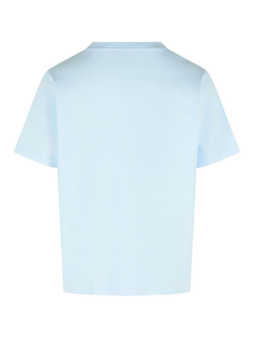 Pale Blue Printed T-shirt 2