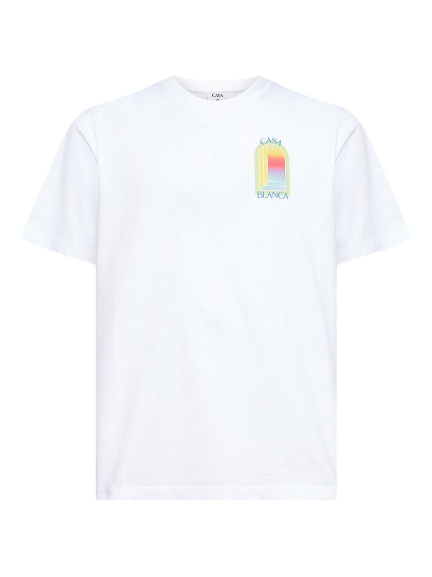 White Printed T-shirt 5