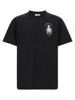 Black Graphic Crew Neck T-Shirt 1