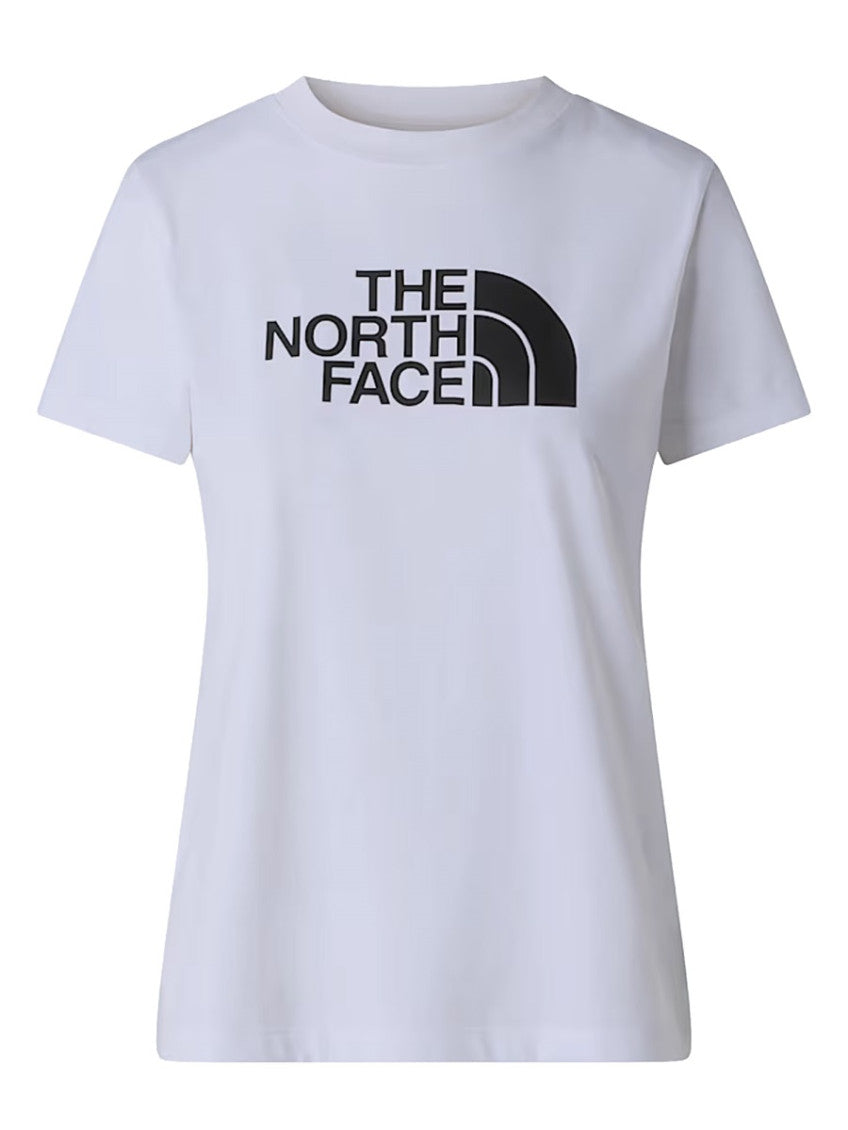 White Logo Crew Neck T-Shirt 1