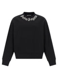 Black 'Neck Logo' Sweatshirt 1