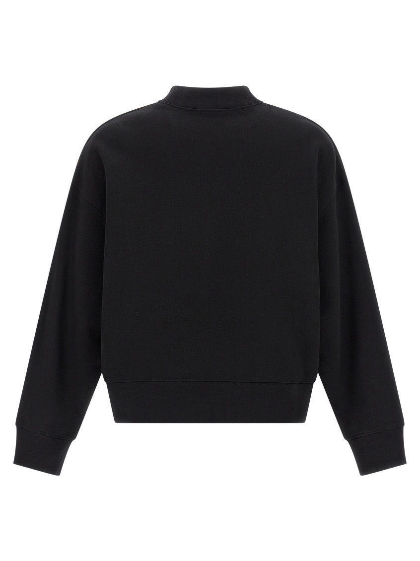 Black 'Neck Logo' Sweatshirt 2