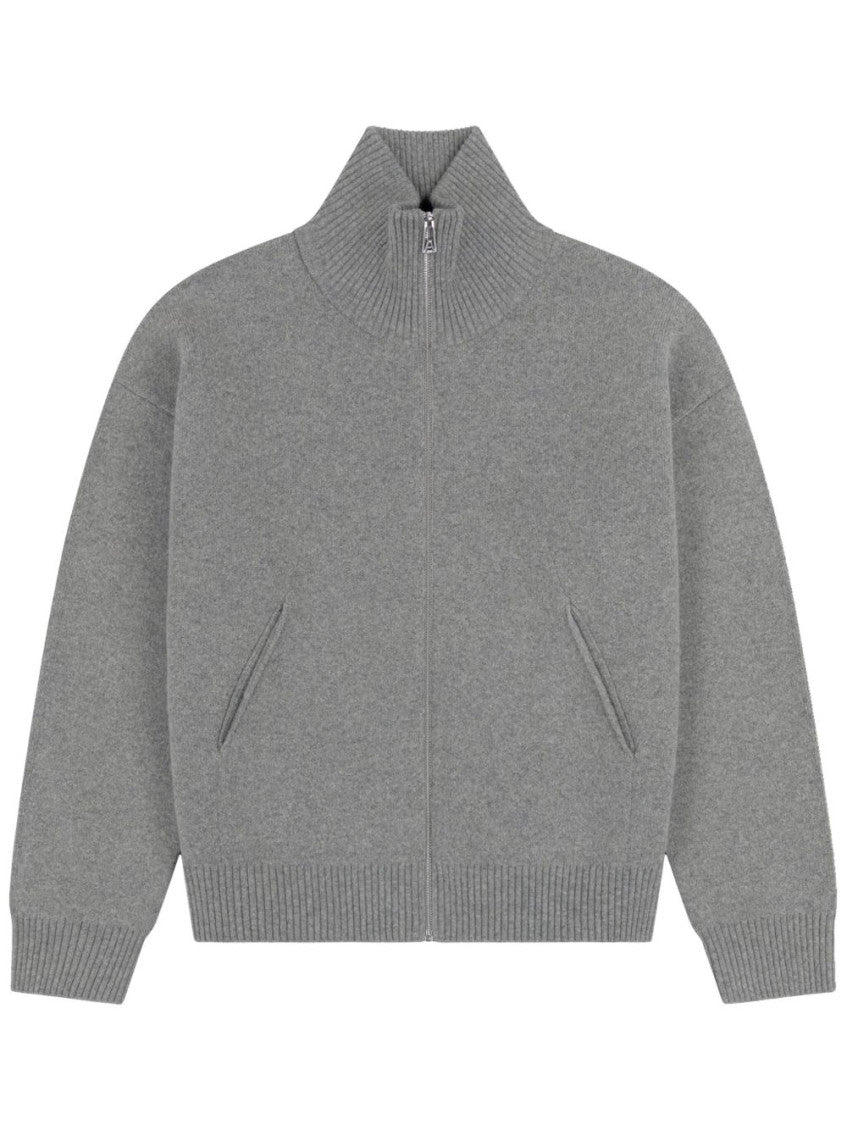 Black Wool Cardigan 1
