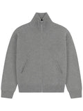 Black Wool Cardigan 1