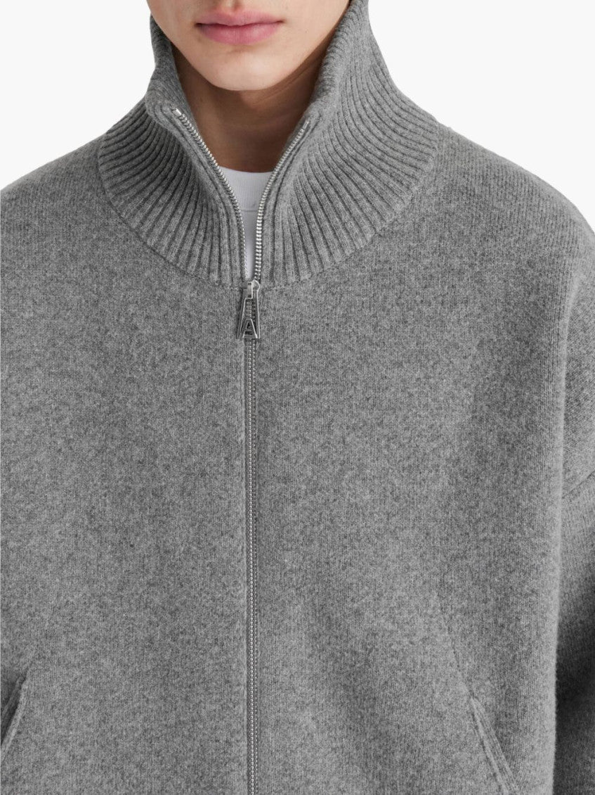 Black Wool Cardigan 2