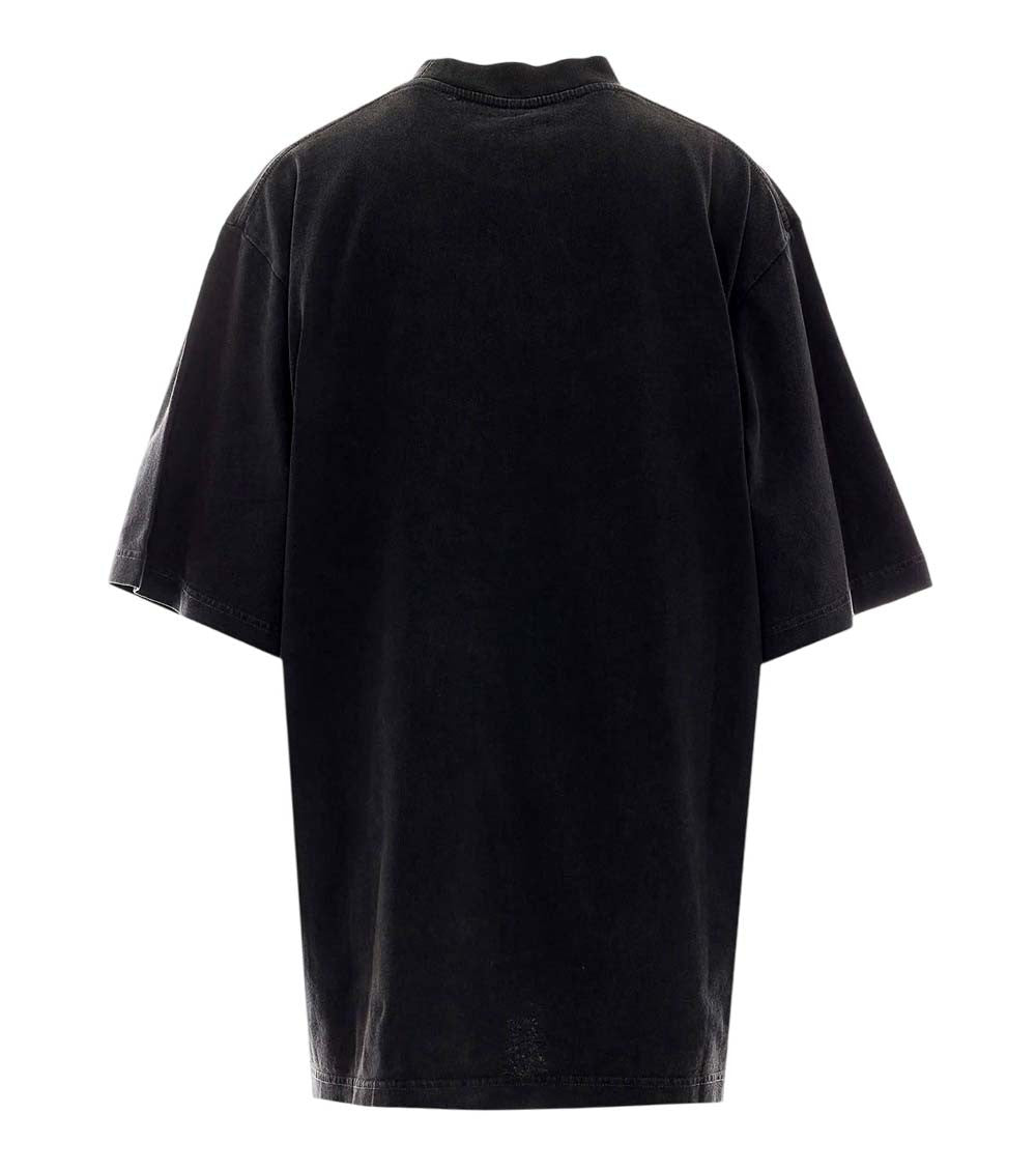Black Logo Crew Neck T-Shirt 2