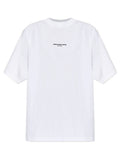 White Logo Crew Neck T-Shirt 1