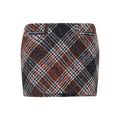 Multi Color Tweed Mini Skirt 1