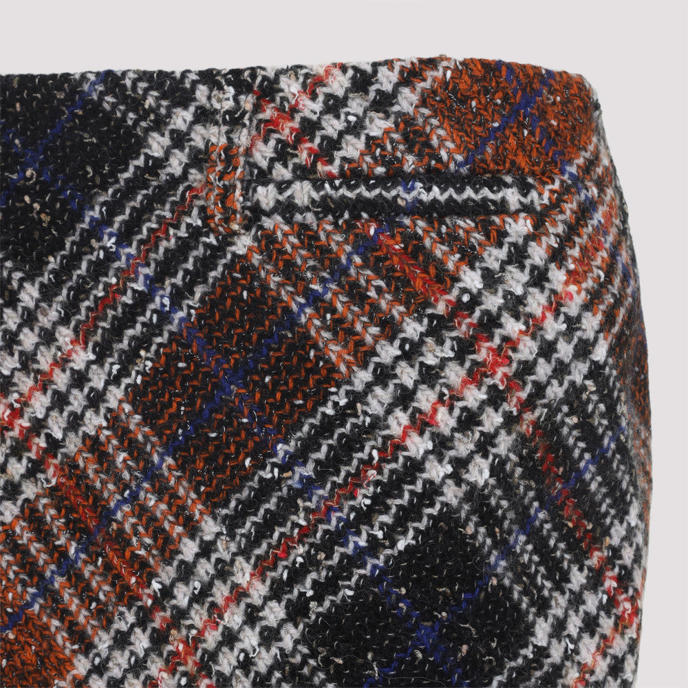 Multi Color Tweed Mini Skirt 5