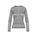 Multicolor Knitted Crew Neck Sweater 1