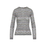 Multicolor Knitted Crew Neck Sweater 1