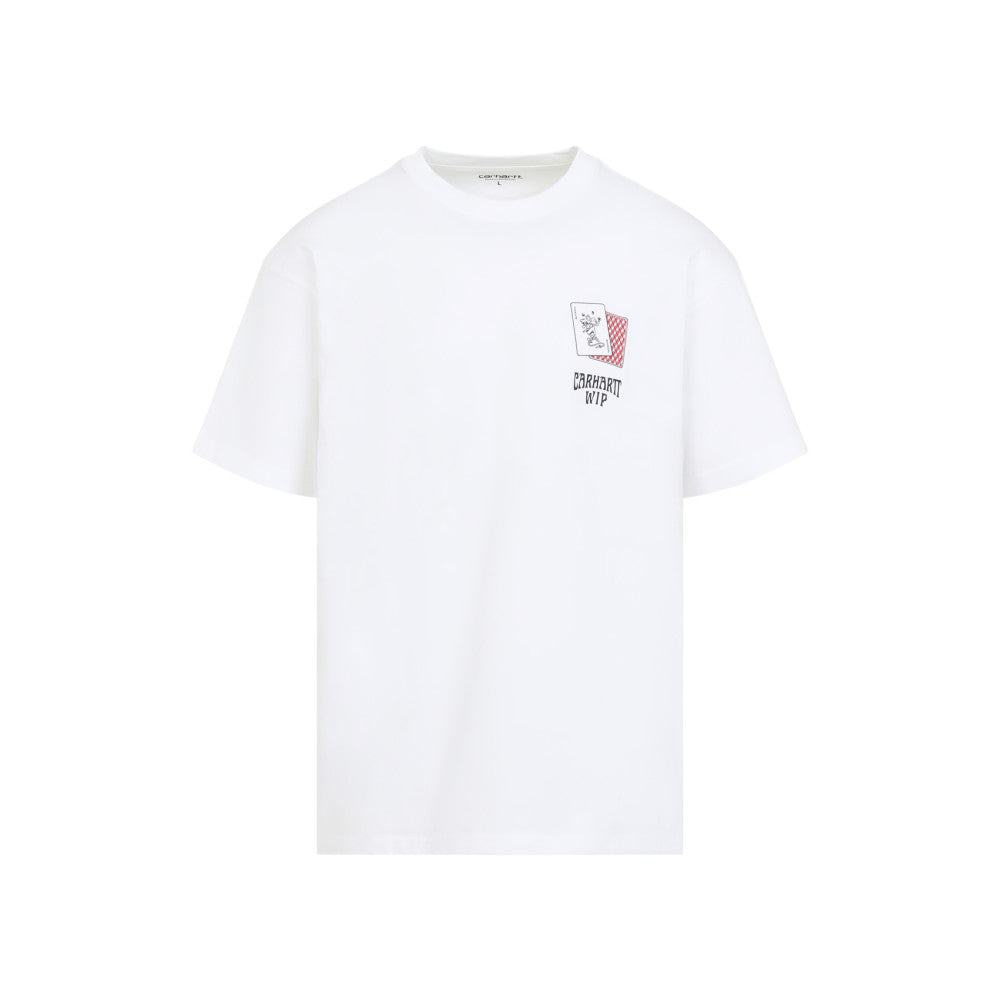 White Graphic Logo T-Shirt 1