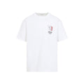 White Graphic Logo T-Shirt 1