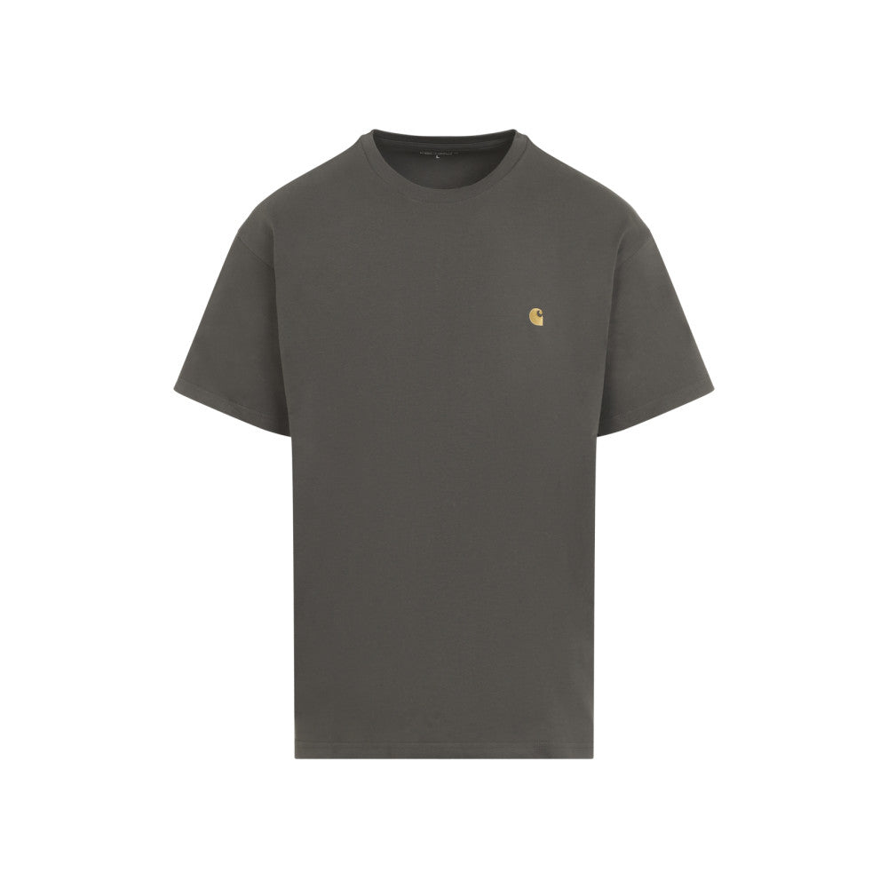 Dark Grey Crew Neck T-Shirt 1