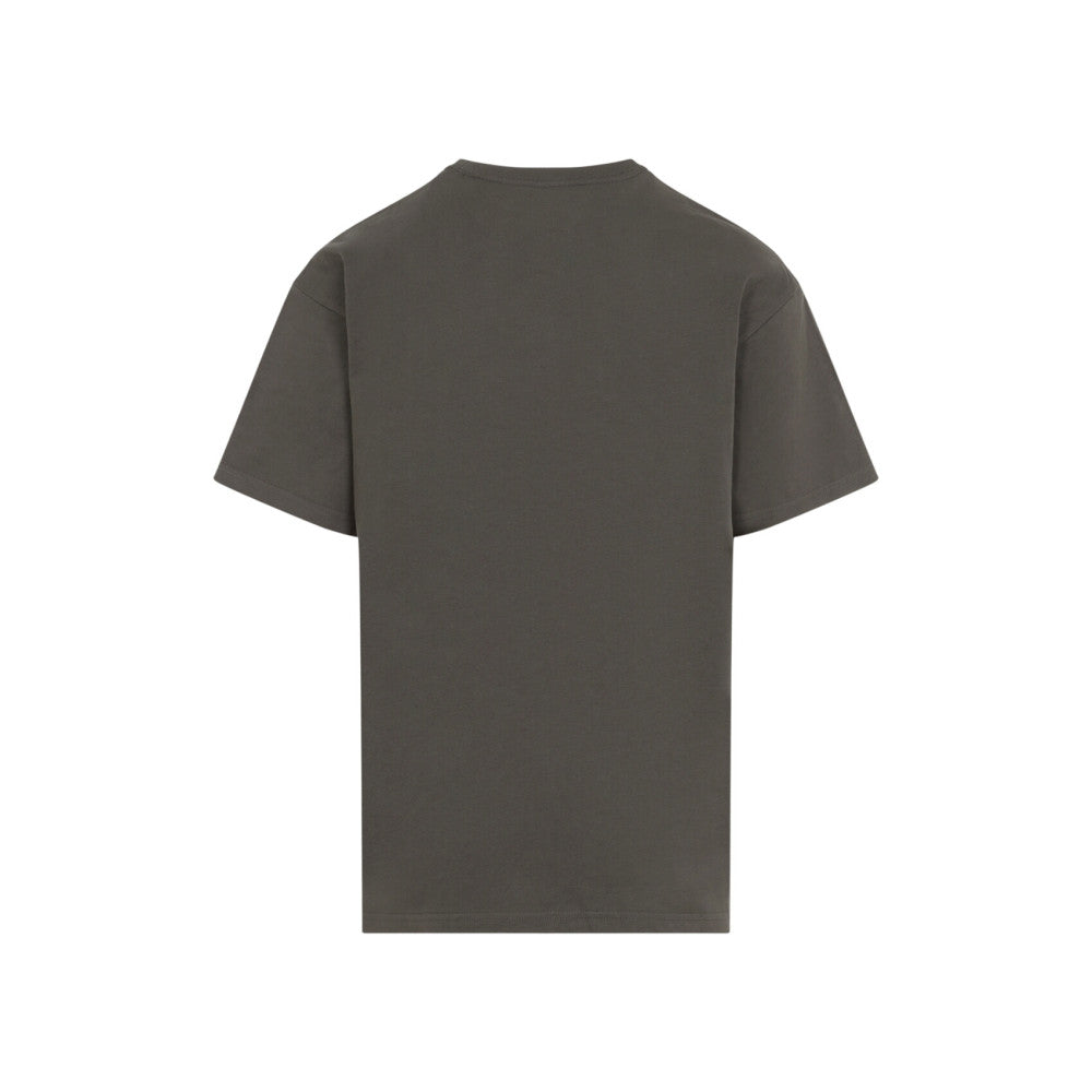 Dark Grey Crew Neck T-Shirt 2