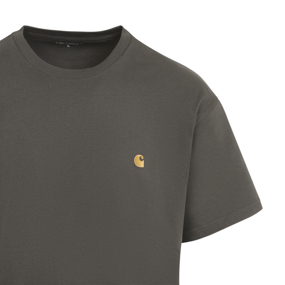 Dark Grey Crew Neck T-Shirt 3