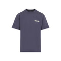 Purple Crew Neck Logo T-Shirt 1