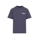 Purple Crew Neck Logo T-Shirt 1
