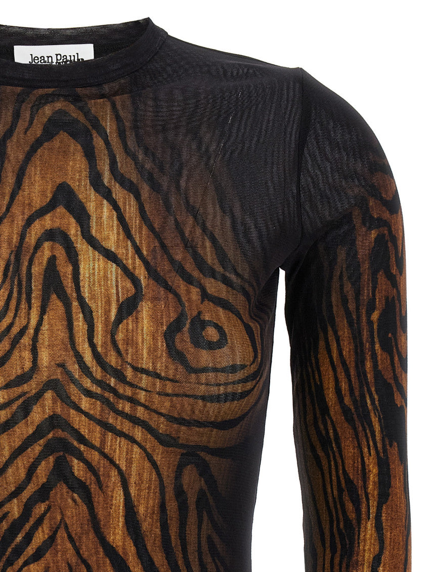 Brown 'Wood' Top 3