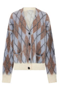 Multicolor Printed V Neck Cardigan 1