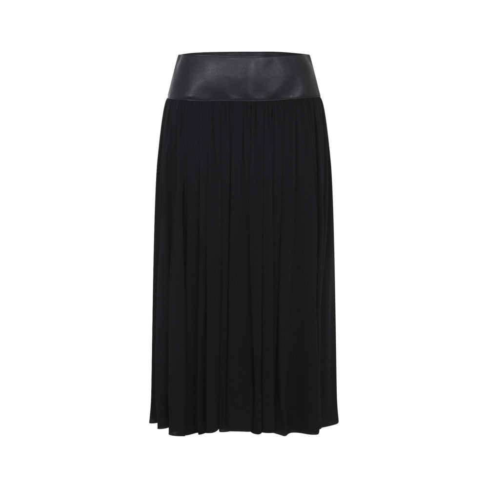 Black Midi Skirt 1