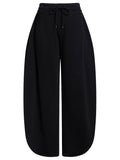 Black Cotton Joggers 1