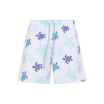 White Printed Swim Shorts 1