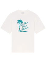 White Graphic Print T-Shirt 1