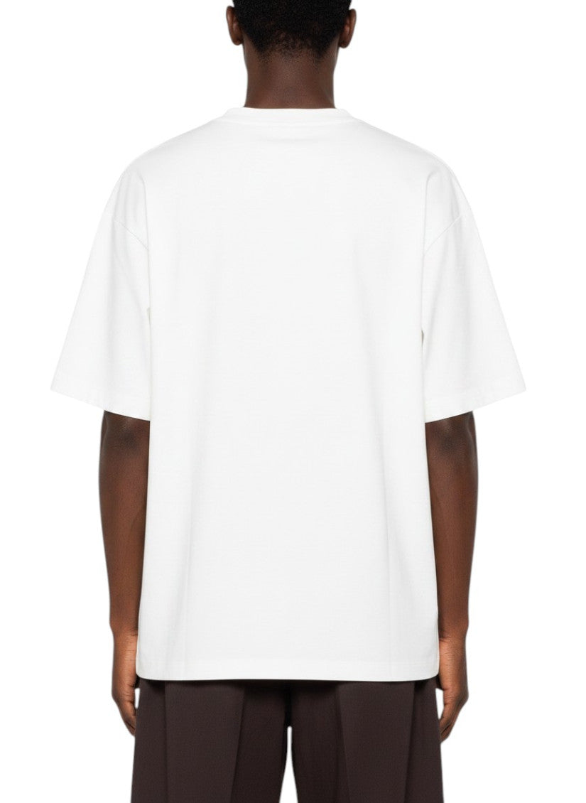 White Graphic Print T-Shirt 3