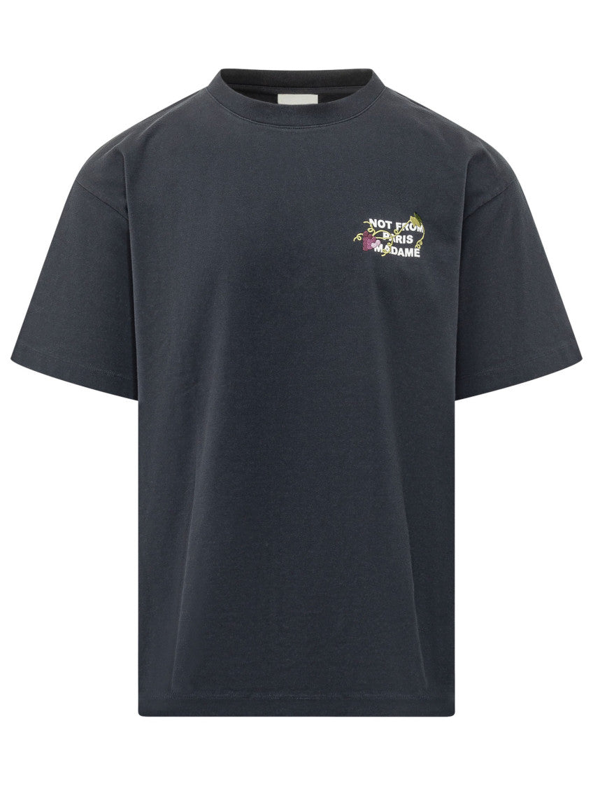 Navy Blue Crew Neck T-Shirt 1