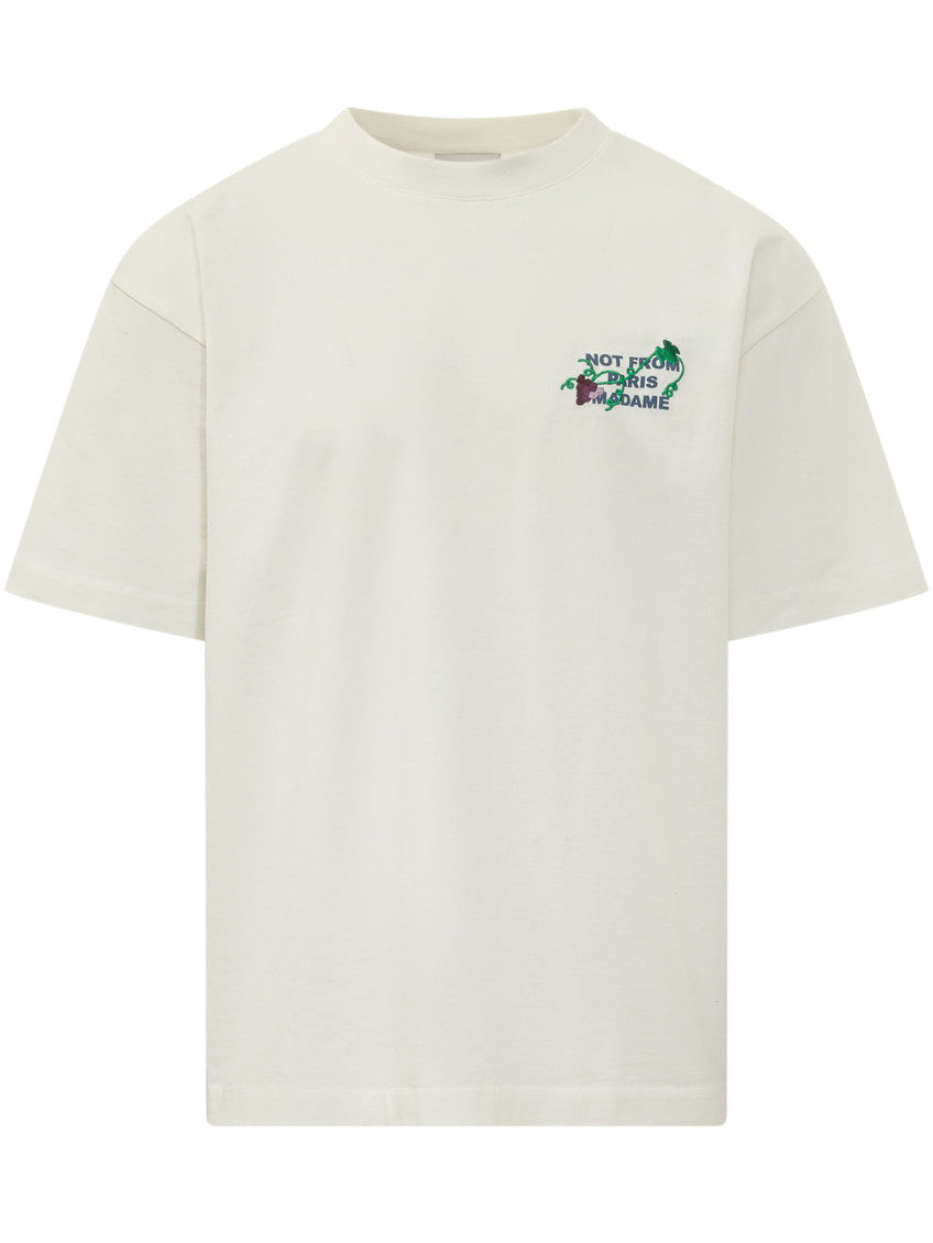 White Crew Neck T-Shirt 1