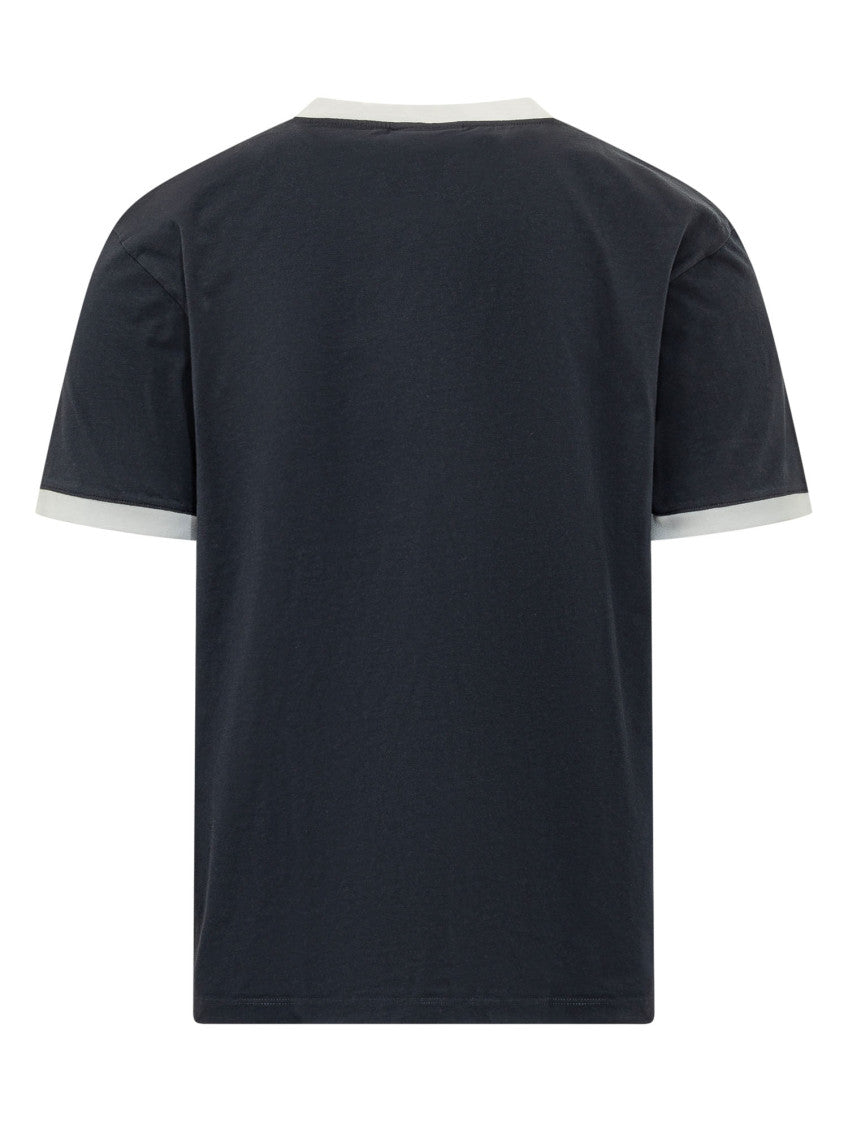 Navy Blue Printed T-Shirt 2