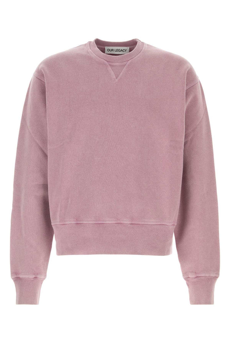 Pink Crew Neck Sweatshirt 1