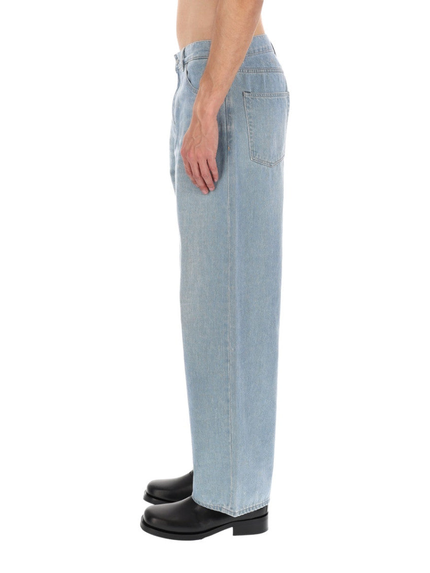 Light Blue Loose Jeans 4