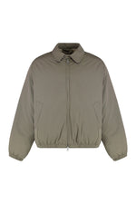 Green Shirt Collar Jackets 1
