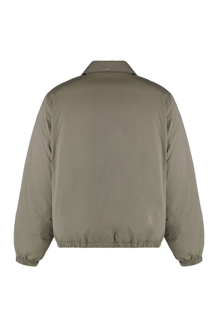 Green Shirt Collar Jackets 2