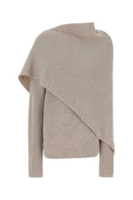 Beige Knitted Sweater 1