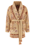 Multicolor 'Echoes Of The Island' cardigan 1