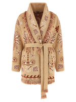 Multicolor 'Echoes Of The Island' cardigan 1