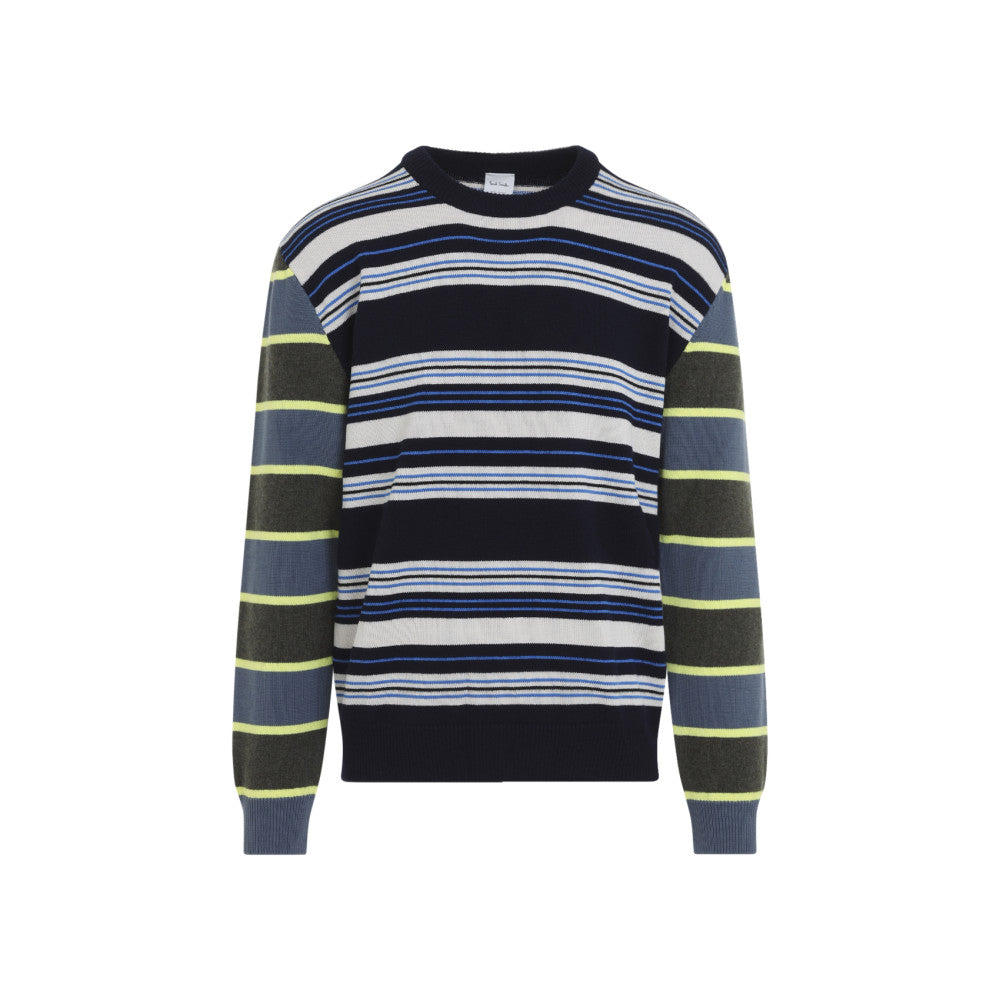 Dark Navy Crew Neck Sweater 1