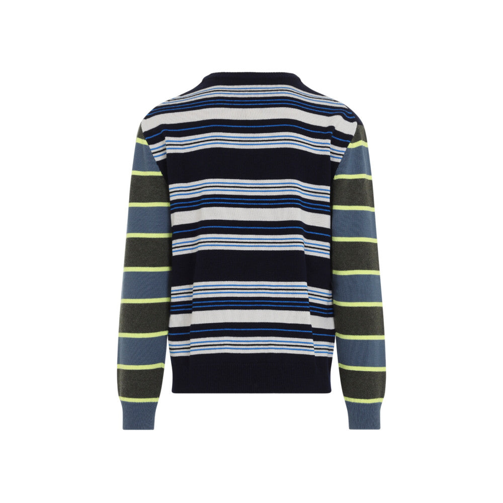 Dark Navy Crew Neck Sweater 2
