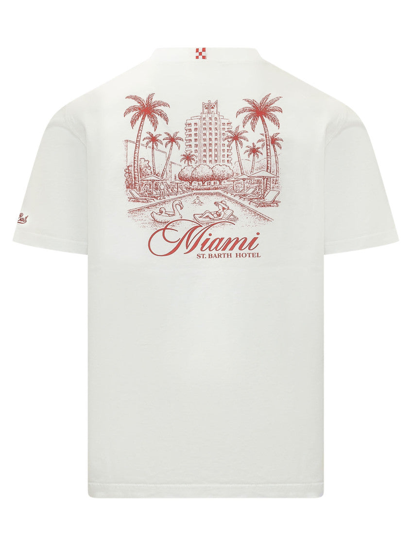 White Graphic Crew Neck T-Shirt 2