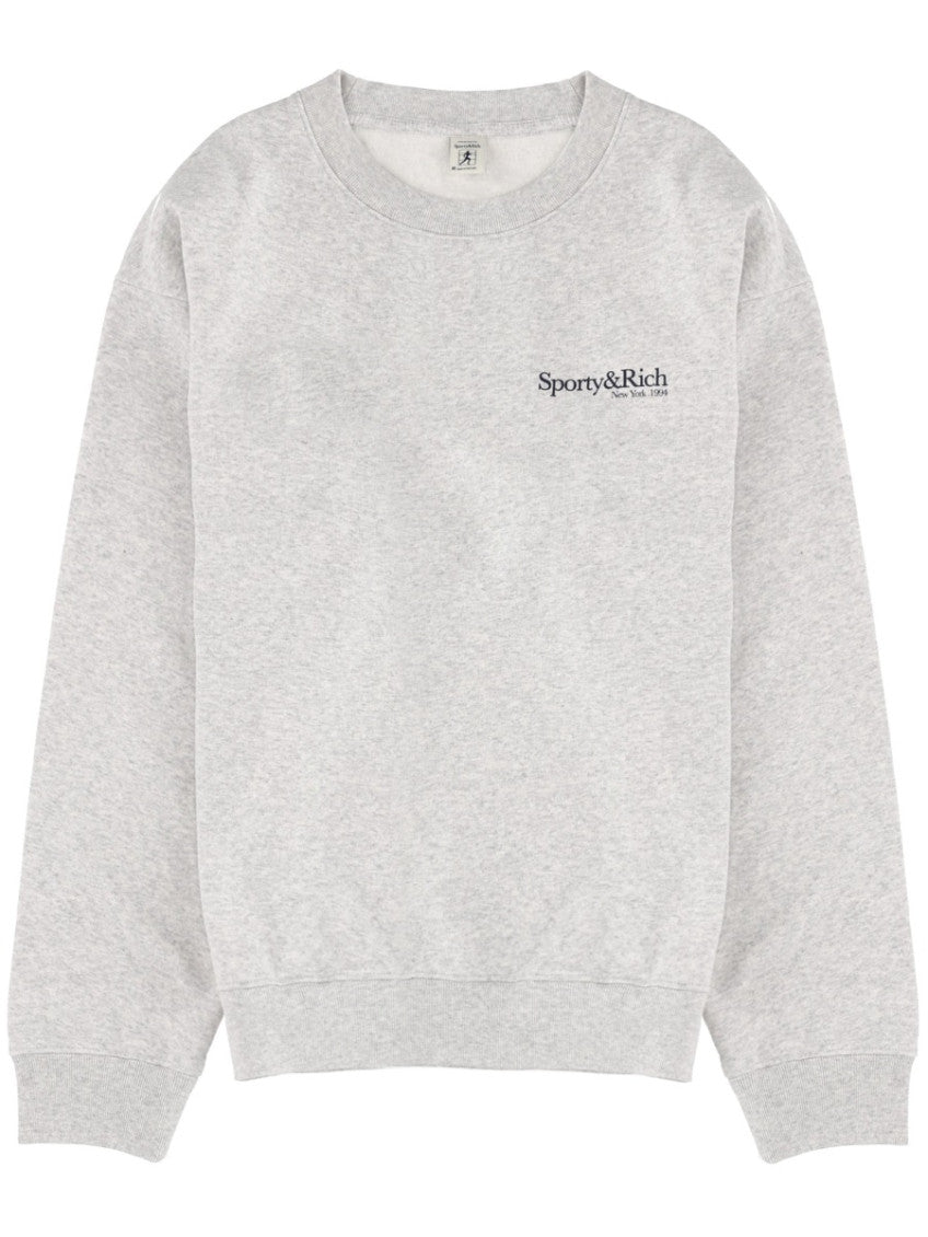 Grey Crew Neck Sweatshirt 1