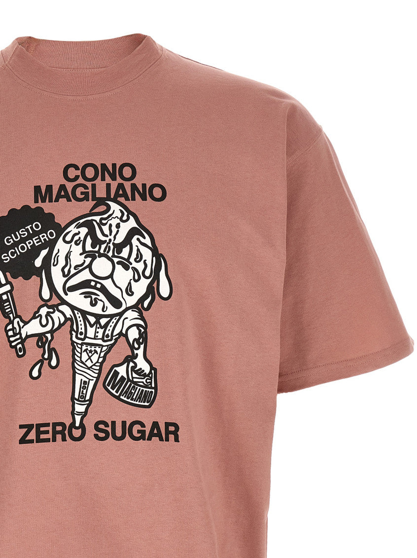 Pink 'Gusto Sciopero' T-shirt 3