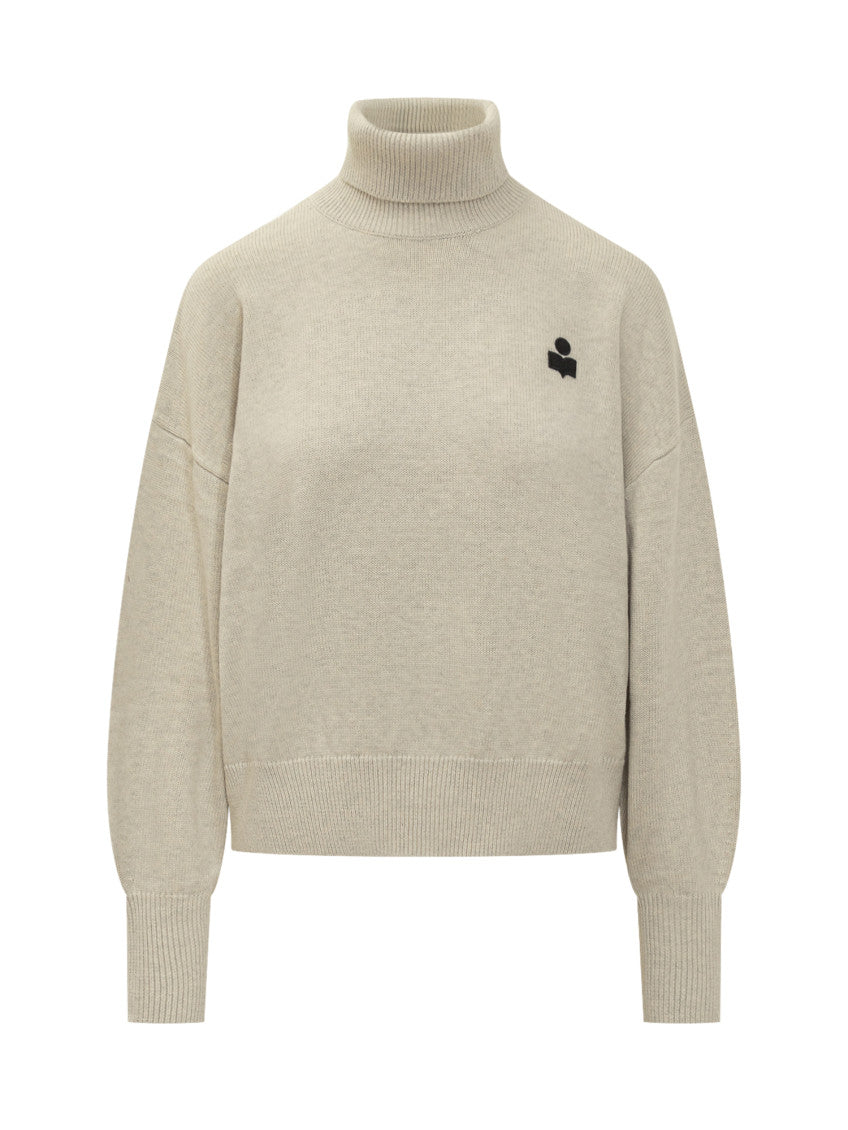 Off White Logo Turtle Neck Sweater 1