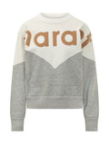 Light Grey Logo Round Neck Sweatshirt 1